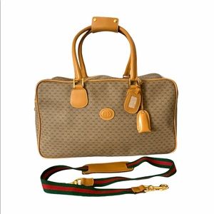 Gucci Vintage GG Mini Monogram Duffle Bag